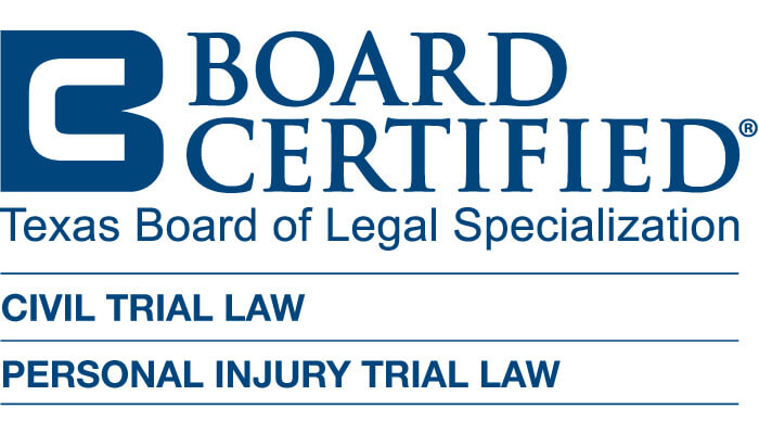 Board Certified Texas Board of Legal Specialization - Craig Cherry - Best Personal Injury Trial Lawyer - Civil Trial Lawyer